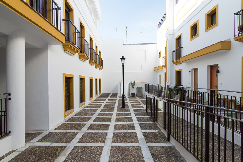 Patio interior del edificio